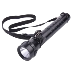 Latarka ręczna VIPOW aluminiowa długa (31cm), 3W CREE