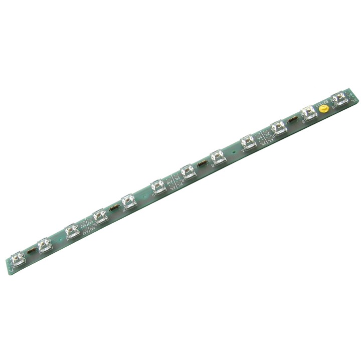 Listwa LED FLUX 24cm ZIELONA 12V