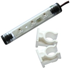 Neon LED FLUX 9cm BIAŁY 12V