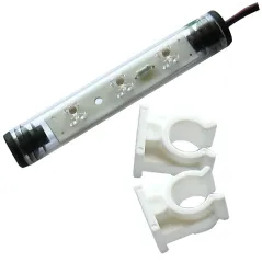 Neon LED FLUX 9cm BIAŁY 12V