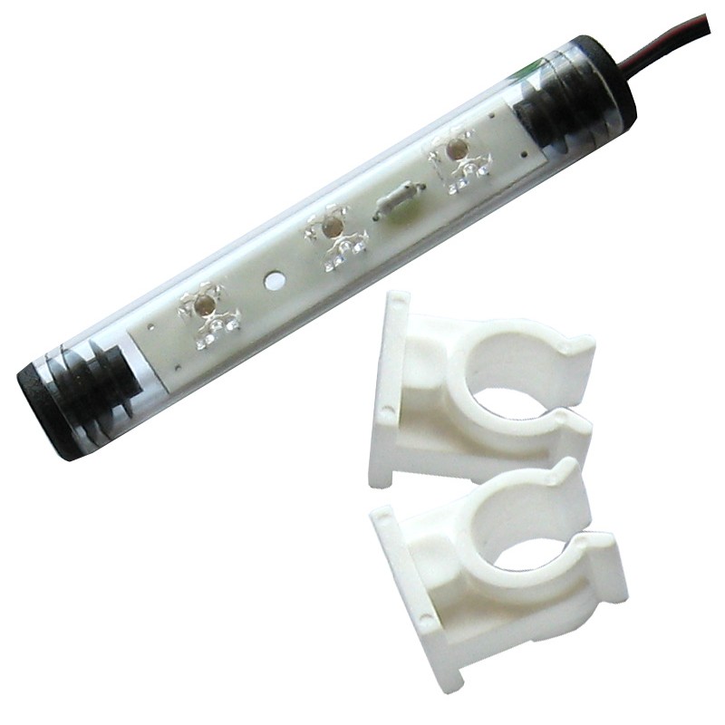 Neon LED FLUX 9cm BIAŁY 12V