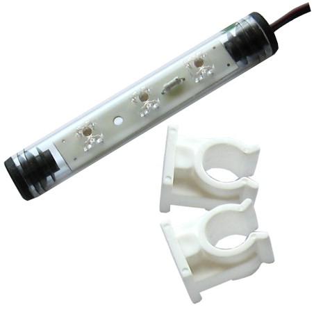Neon LED FLUX 9cm BIAŁY 12V