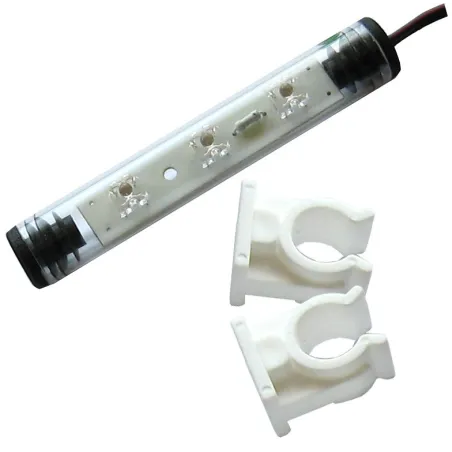 Neon LED FLUX 9cm BIAŁY 12V