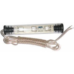 Neon LED FLUX 9cm CZERWONY 12V