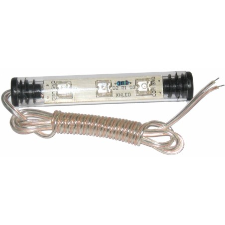 Neon LED FLUX 9cm CZERWONY 12V