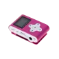 Odtwarzacz MP3 z wyświetlaczem Quer (różowy)