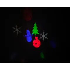 Projektor LED - wielokolorowy