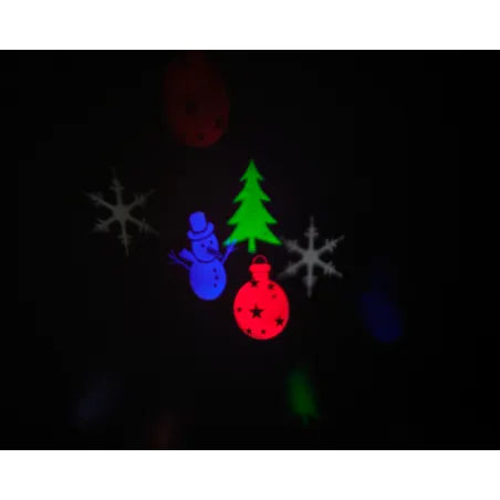 Projektor LED - wielokolorowy