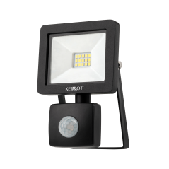 Reflektor LED 10W z sensorem zmierzchu 4000K