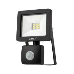 Reflektor LED 10W z sensorem zmierzchu 4000K