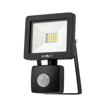 Reflektor LED 10W z sensorem zmierzchu 4000K