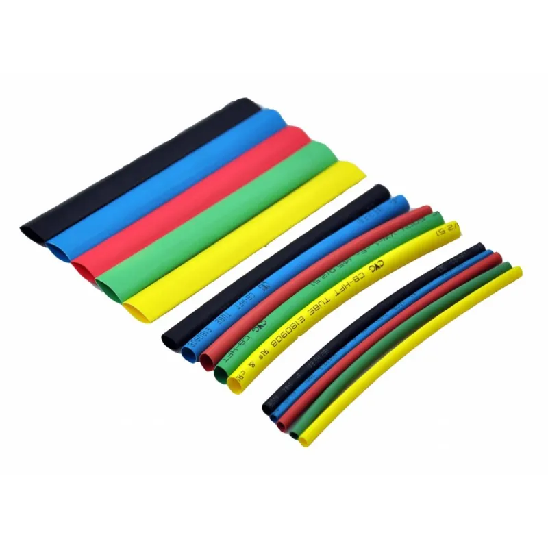 Rurki termokurczliwe 2,5 mm-10cm zielone