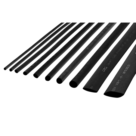 Rurki termokurczliwe 3,0 mm-1m czarne