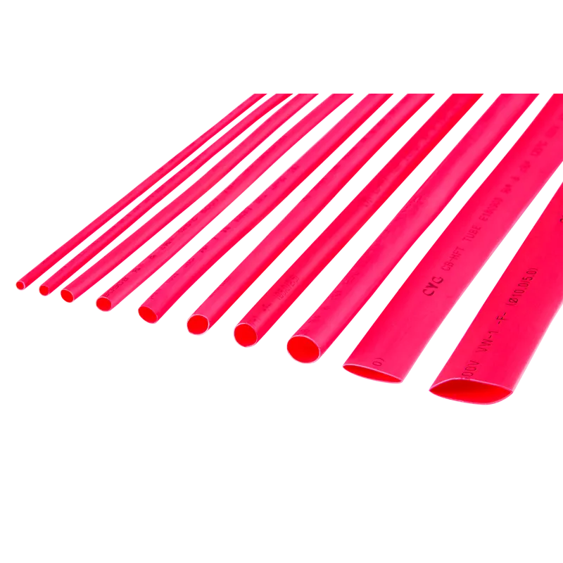 Rurki termokurczliwe 4,5mm-1m czerwone