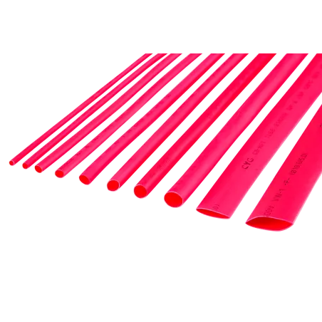 Rurki termokurczliwe 4,5mm-1m czerwone