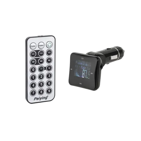 Samochodowy transmiter 1.4" (pilot, USB, SD/MMC, MP3/WMA)