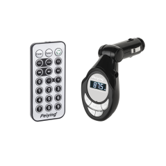 Samochodowy transmiter FM (pilot, karta SD-MMC, USB, JACK)