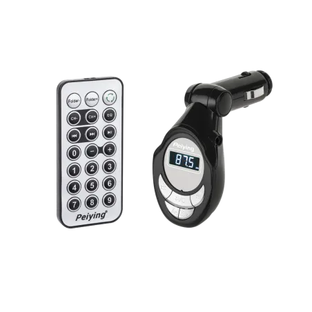 Samochodowy transmiter FM (pilot, karta SD-MMC, USB, JACK)