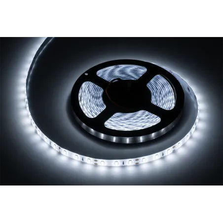 Sznur diodowy 5m (300x5630SMD) zimny biały, wodoodporny- 12V
