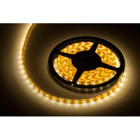 Sznur diodowy 5m ciepły biały, wodoodporny (300x 5050 SMD)