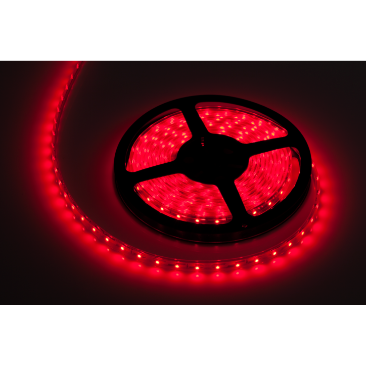 Sznur diodowy 5m czerwony wodoodporny (300x3528 SMD)