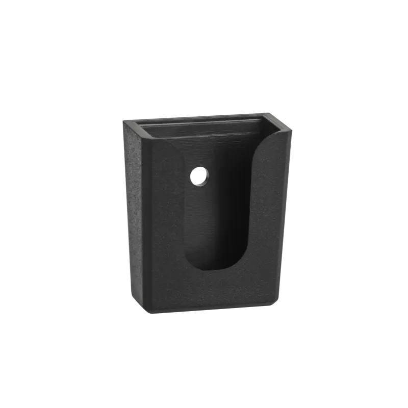 Uchwyt mikrofonu CB czarny plastikowy Uchwyt mikrofonu CB czarny plastikowy