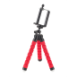 Uchwyt tripod, statyw elastyczny M-LIFE do telefonu / kamery sportowej czerwony Uchwyt tripod, statyw elastyczny M-LIFE do telefonu / kamery sportowej czerwony