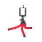 Uchwyt tripod, statyw elastyczny M-LIFE do telefonu / kamery sportowej czerwony Uchwyt tripod, statyw elastyczny M-LIFE do telefonu / kamery sportowej czerwony