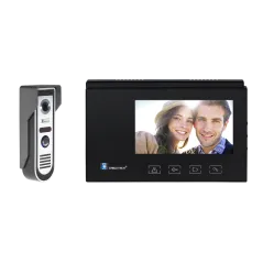 Video-domofon CABLETECH z panelem dotykowym (7 cali- kolorowy)