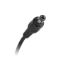 Wtyk 6,3/3,0 (15V/8A) okrągły sieciowy z kablem do montażu Quer Wtyk 6,3/3,0 (15V/8A) okrągły sieciowy z kablem do montażu Quer