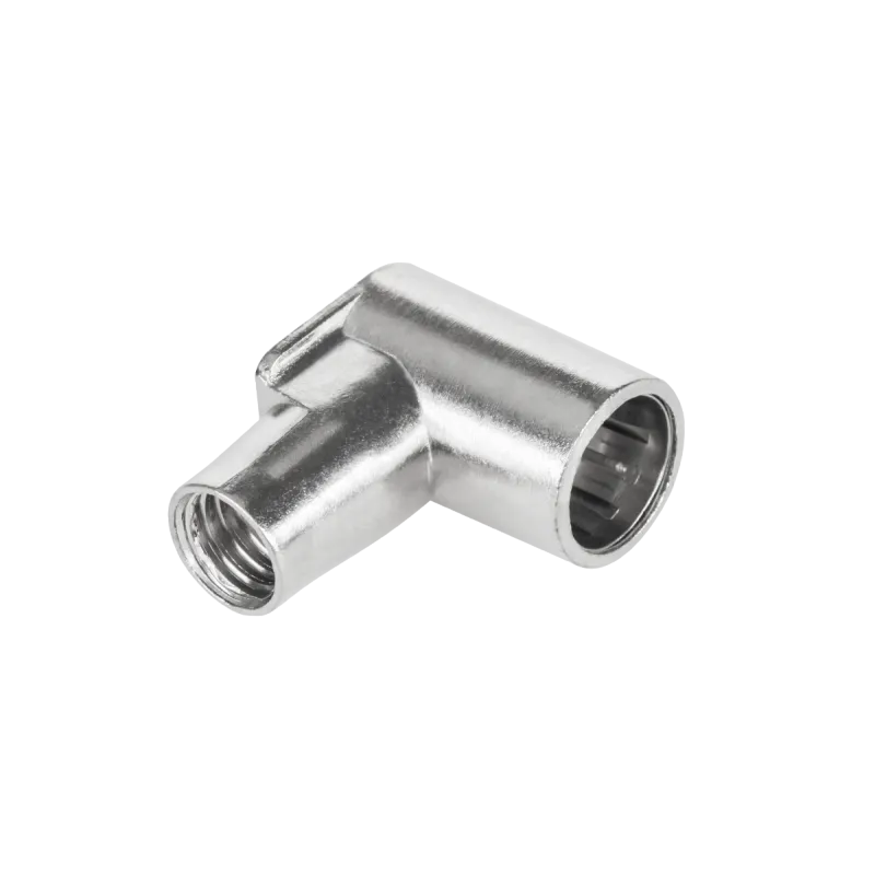 Wtyk SAT F kątowy szybkozłączny WKS107(śr.kabla6,9...7,3mm)-TELMOR Wtyk SAT F kątowy szybkozłączny WKS107(śr.kabla6,9...7,3mm)-TELMOR