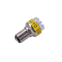 Żarówka samochodowa 12V S-25-12LED-1157 żółta