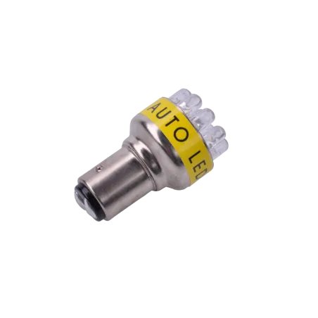 Żarówka samochodowa 12V S-25-12LED-1157 żółta