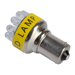 Żarówka samochodowa 12V S25-12LED-1156 żółta