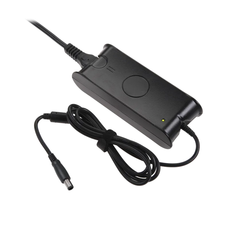 Zasilacz Quer z kablem zasilającym do laptopa DELL 65 W / 19,5 V / 3,34 A / 7,4x5 mm (ośmiokątny)
