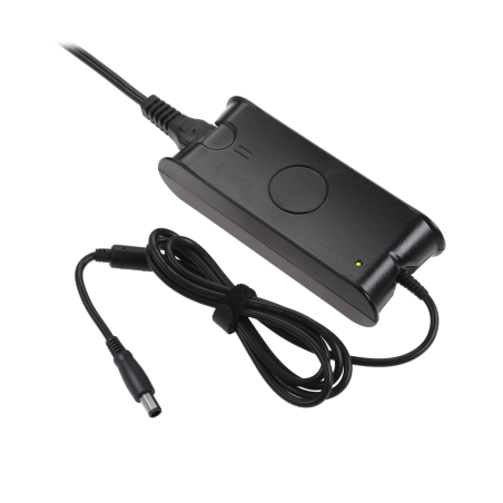 Zasilacz Quer z kablem zasilającym do laptopa DELL 65 W / 19,5 V / 3,34 A / 7,4x5 mm (ośmiokątny)