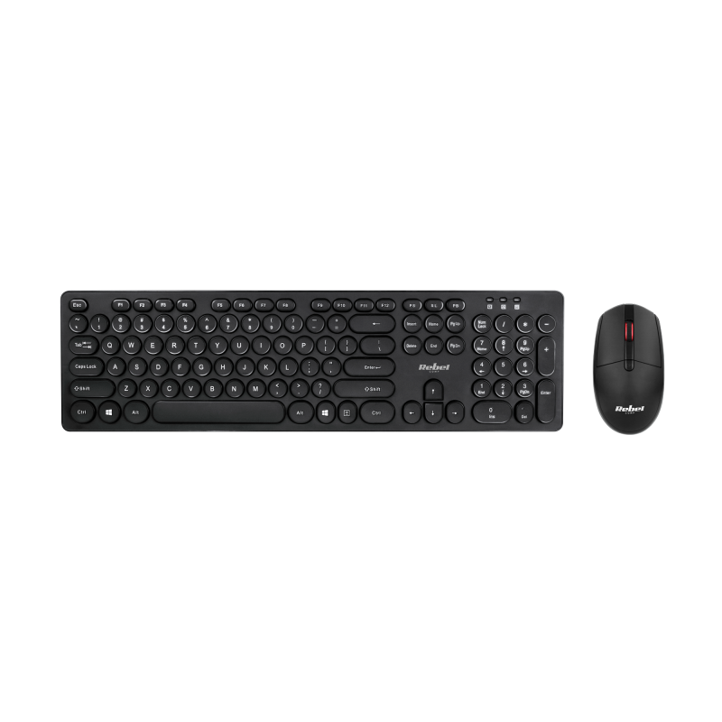 Zestaw klawiatura i mysz bezprzewodowa Rebel WS400