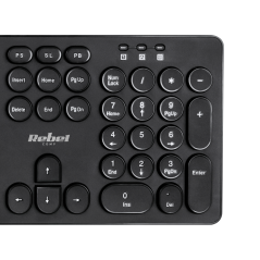 Zestaw klawiatura i mysz bezprzewodowa Rebel WS400