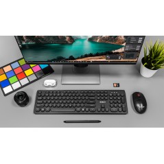 Zestaw klawiatura i mysz bezprzewodowa Rebel WS400