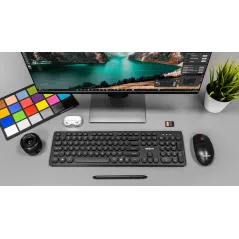 Zestaw klawiatura i mysz bezprzewodowa Rebel WS400