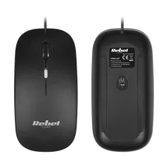 Zestaw klawiatura i mysz przewodowa Rebel WDS200