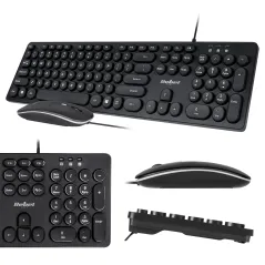 Zestaw klawiatura i mysz przewodowa Rebel WDS200