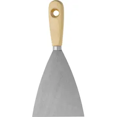 Szpachla malarska 100 mm, drewniany uchwyt