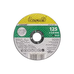 Tarcza korundowa do betonu 125 x 2.0 x 22.2 mm