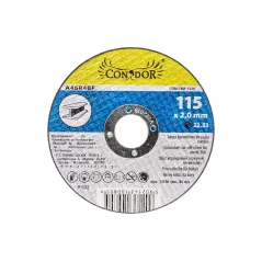 Tarcza korundowa 115 x 2.0 x 22.2 mm, do metalu