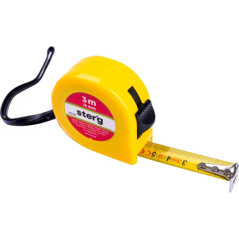 Miara zwijana stalowa 3 m, 16 mm
