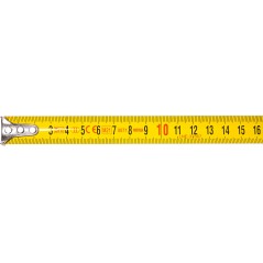 Miara zwijana stalowa 5 m, 19 mm