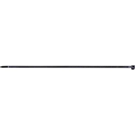 Opaski zaciskowe 3.6 x 200 mm, nylonowe, czarne, 50 szt.