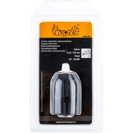 Uchwyt wiertarski szybkozaciskowy 2.0-13.0 mm, mocowanie 1/2'-20UNF