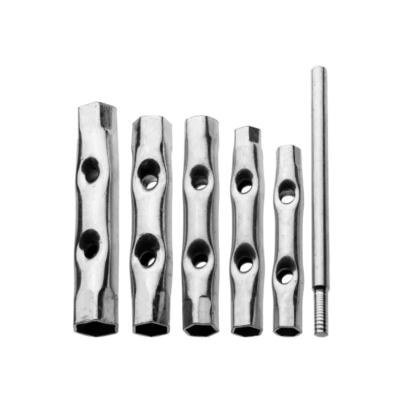 Zestaw kluczy rurowych 6-17 mm, 6 szt.